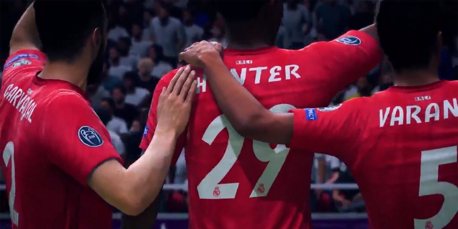 El Camino de 'FIFA 19' hará que Alex Hunter fiche por el Real Madrid