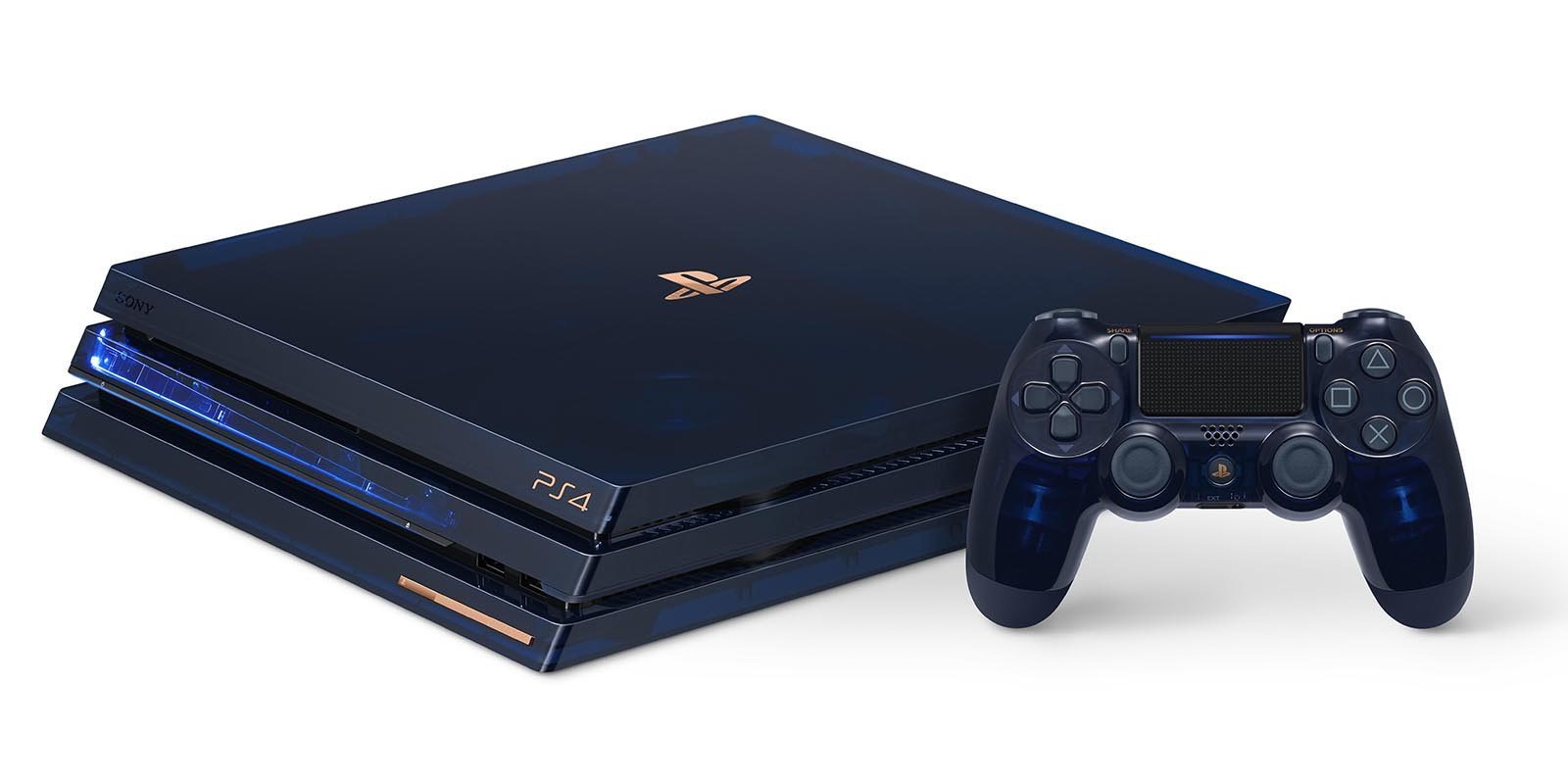 Sony presenta una nueva PS4 Pro que conmemora los 500 millones de consolas vendidas