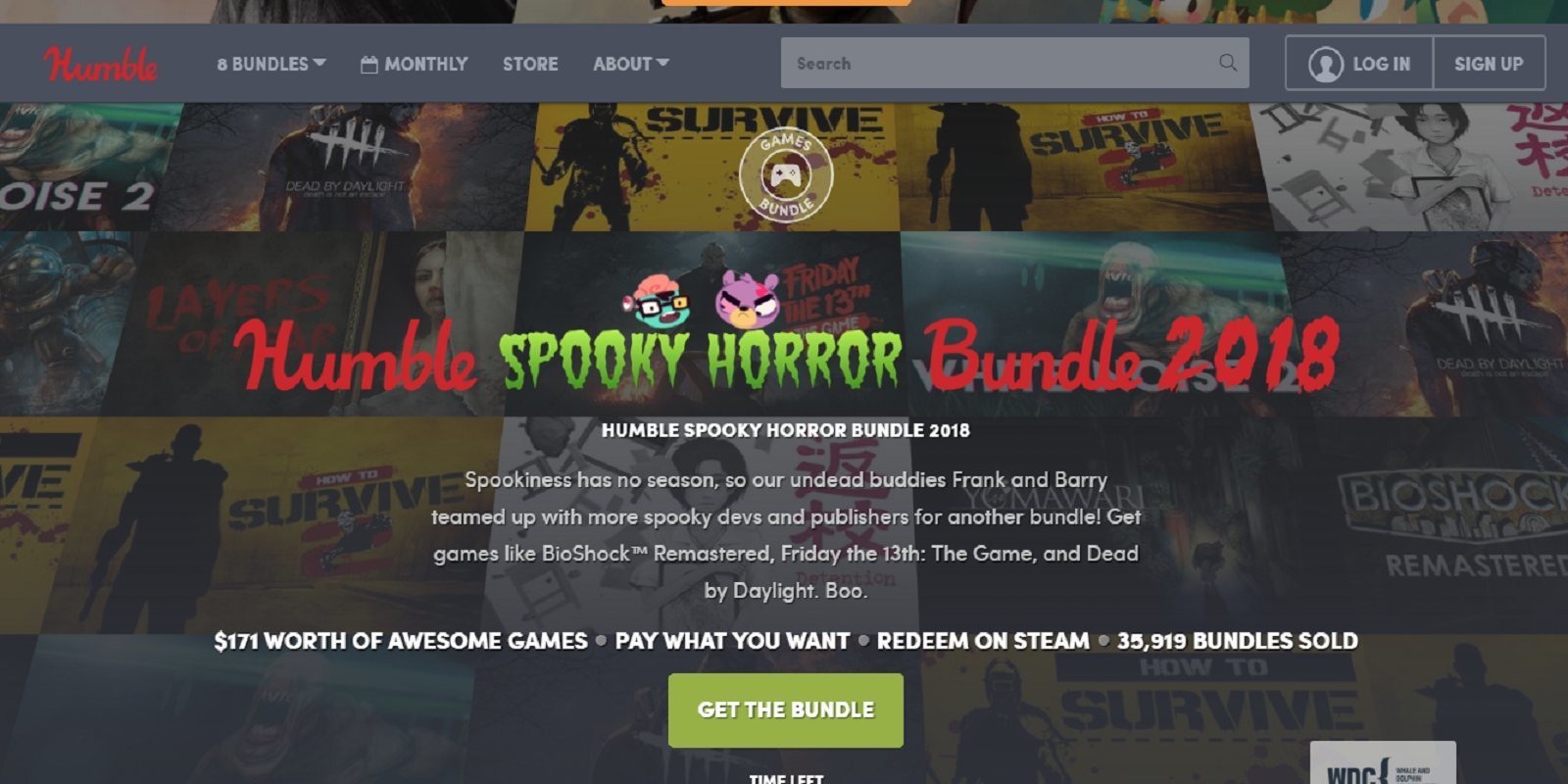 Nuevo Humble Bundle dedicado a grandes juegos de terror
