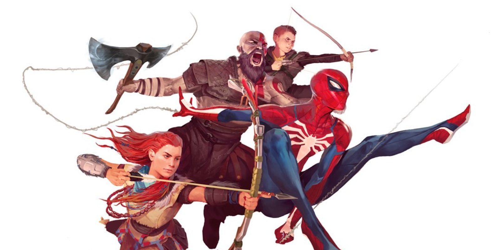 Santa Monica y Guerrilla celebran el estreno de 'Marvel's Spider-Man' con bonitas ilustraciones