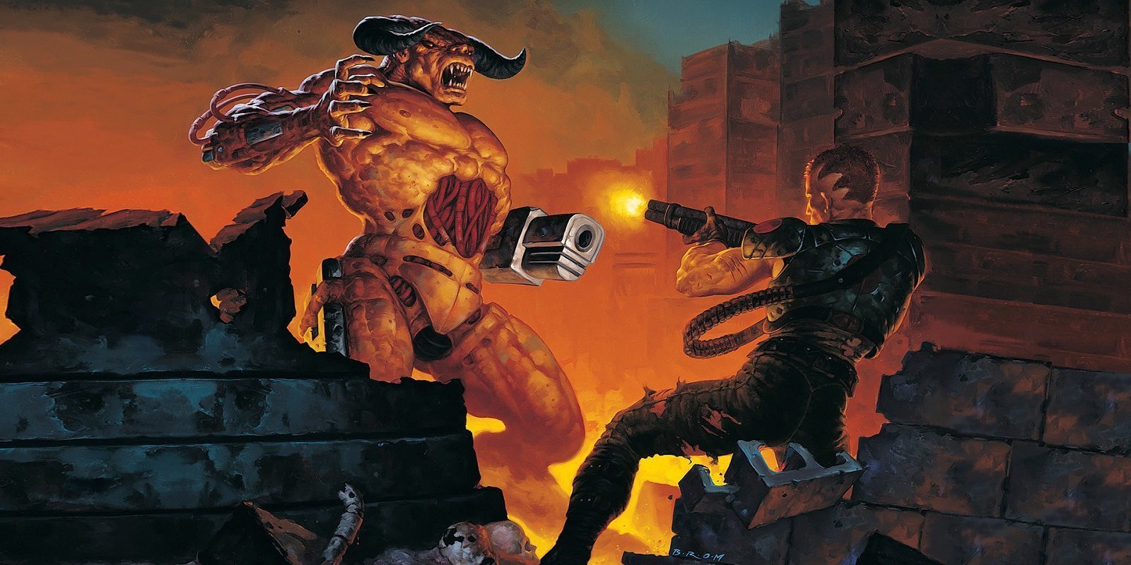 'Doom 2' incorpora Battle Royale a través de un mod para 64 jugadores