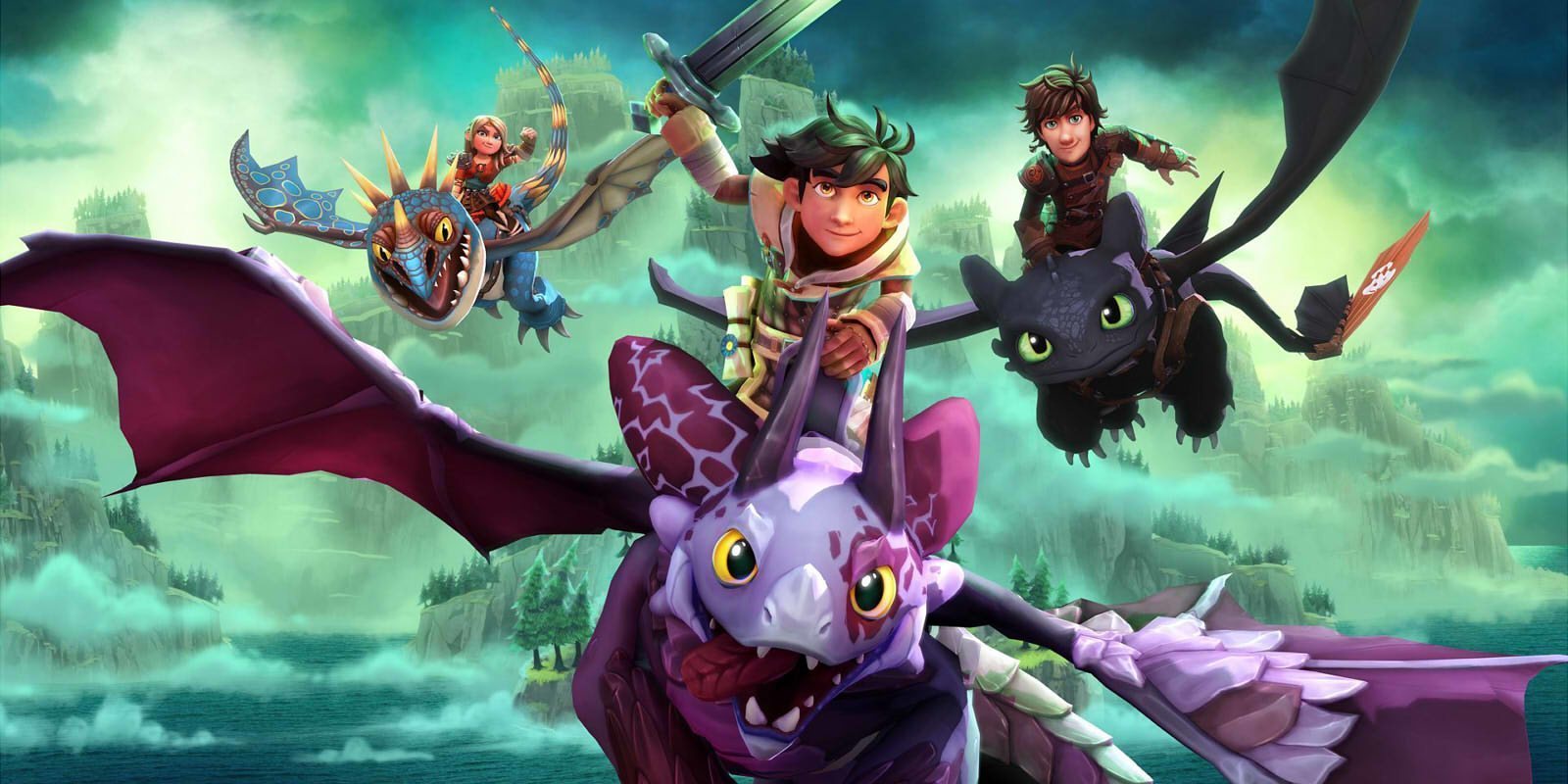 'DreamWorks Dragons Dawn of New Riders', ya disponible para PS4, Switch y Xbox One