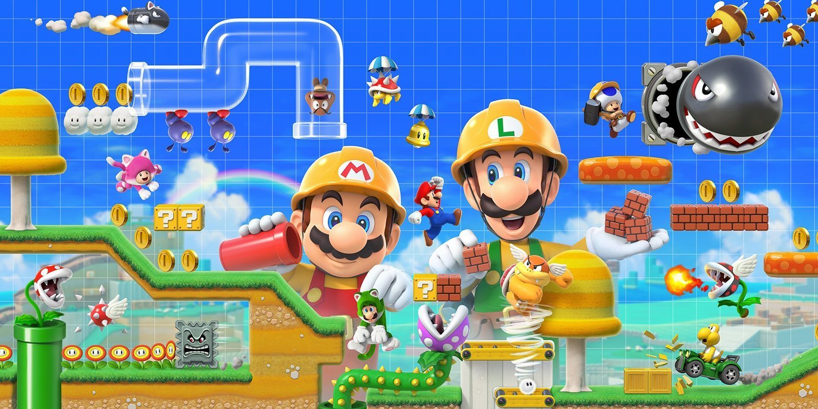 'Super Mario Maker 2' llegará a Switch el 28 de junio