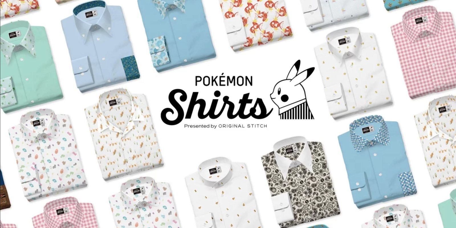 Las camisas Pokémon de Original Stitch llegarán a Occidente