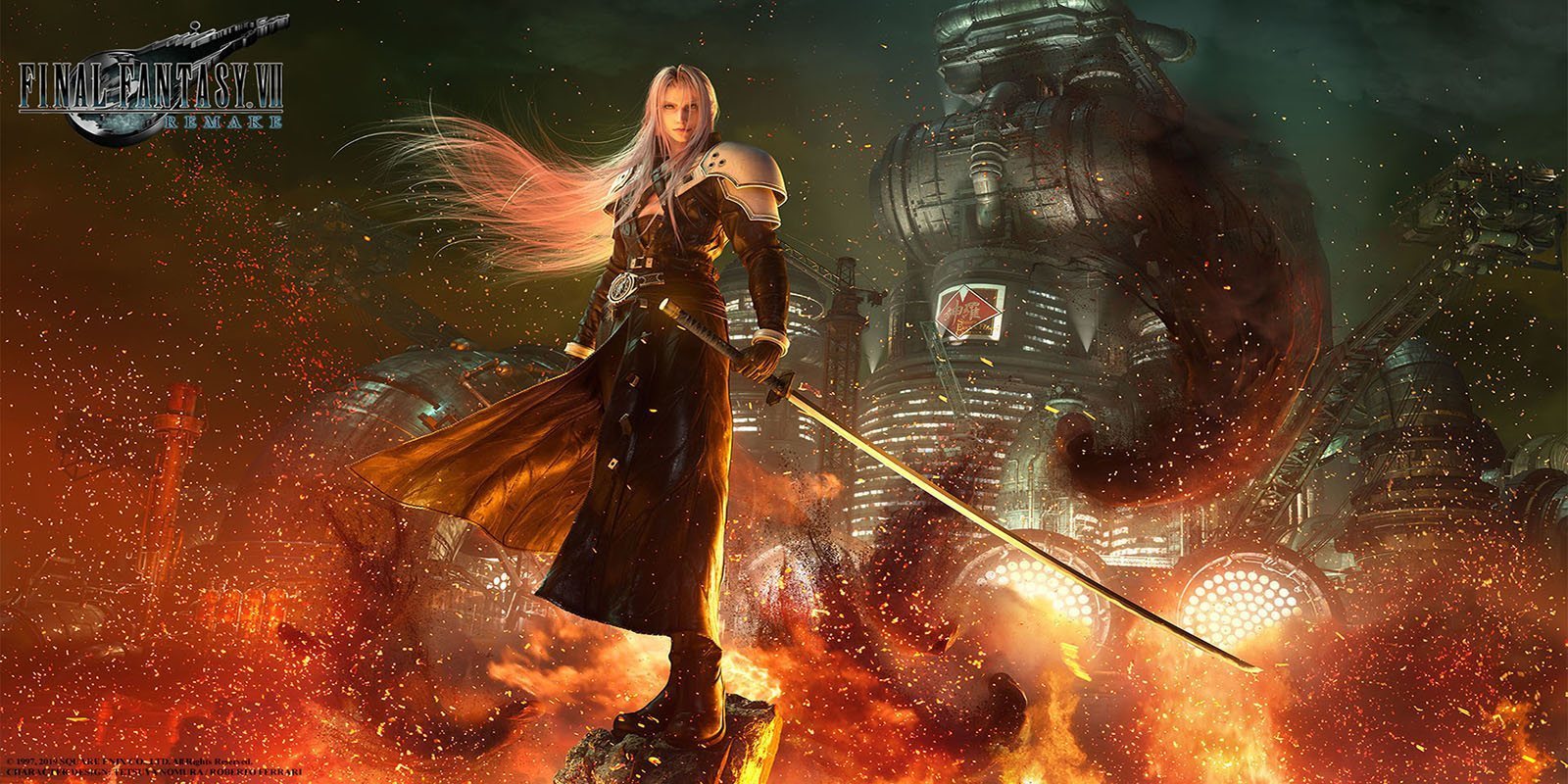 E3 2019: 'Final Fantasy VII Remake' llegará en dos discos Blu Ray