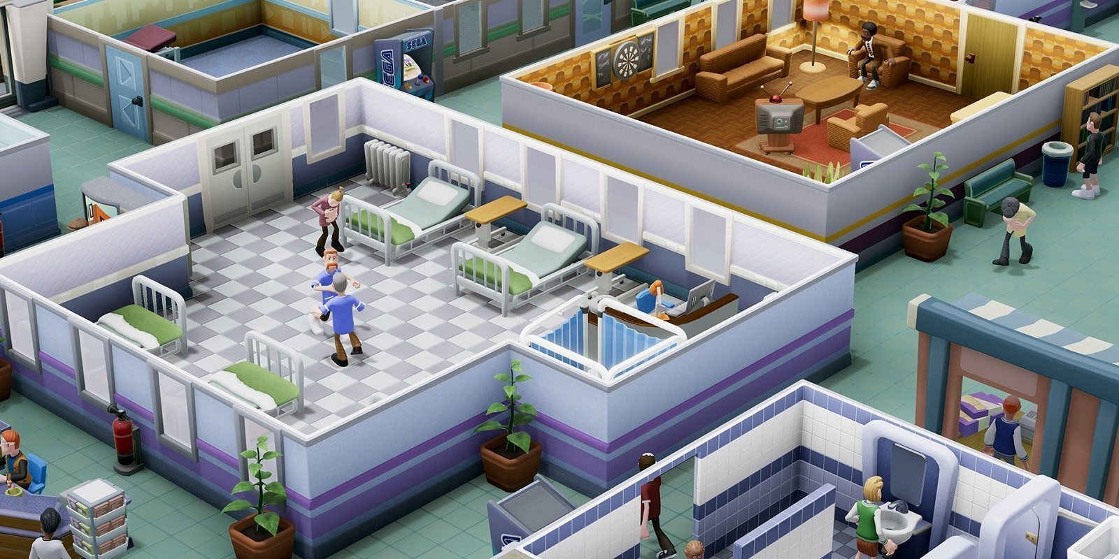 Sega anuncia que 'Two Point Hospital' llegará a PS4, Xbox One y Nintendo Switch