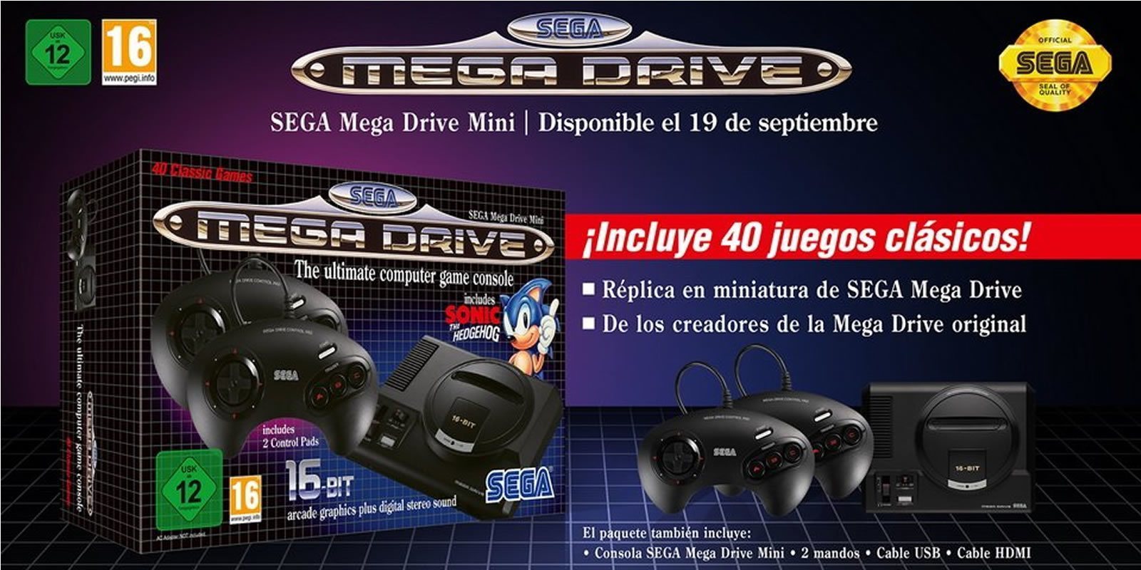 Mega Drive Mini se retrasa en Europa