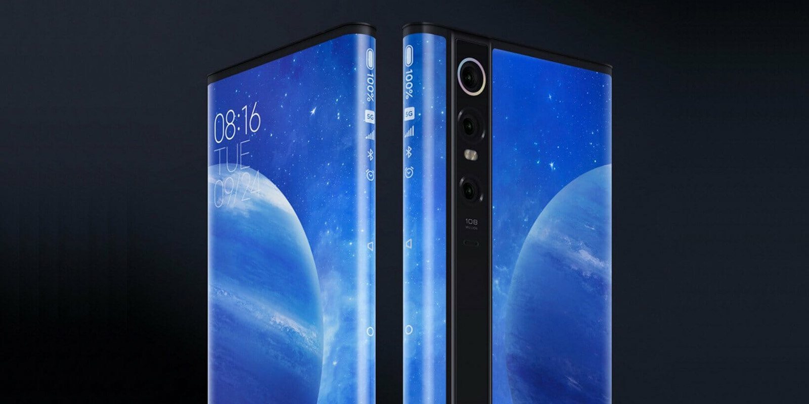 Xiaomi presenta su Mi Mix Alpha, el móvil de pantalla infinita
