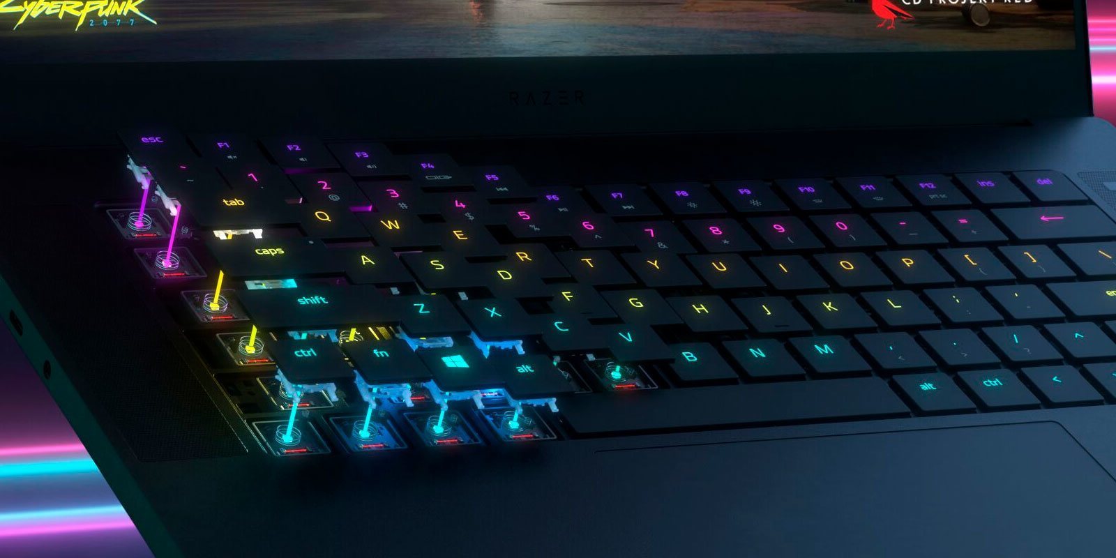 Razer presenta el primer teclado óptico pensado para portátiles
