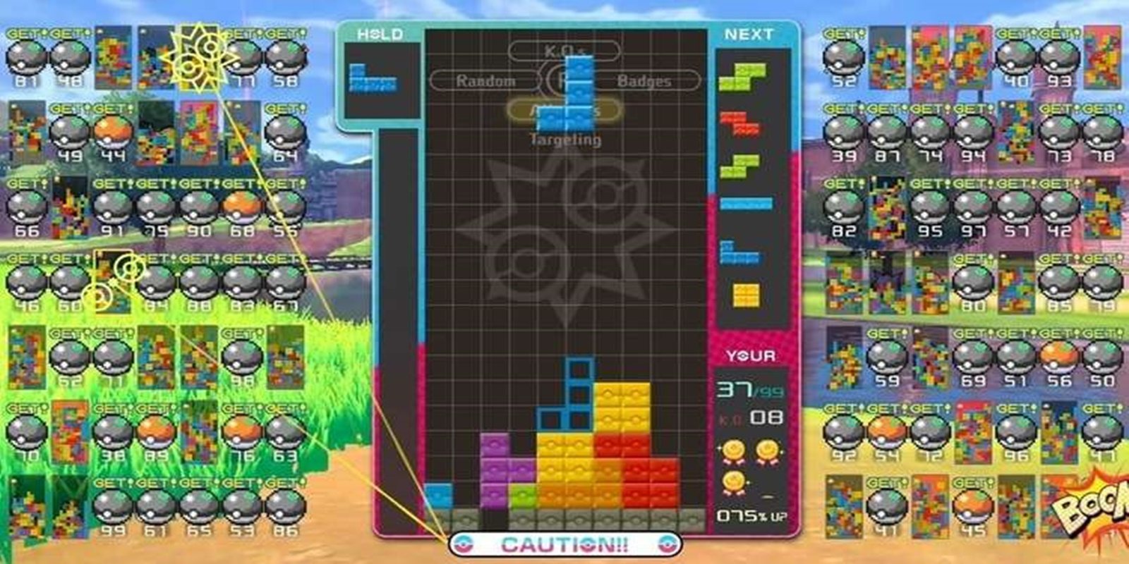 Nueva colaboración entre 'Tetris 99' y 'Pokémon Escudo y Espada'