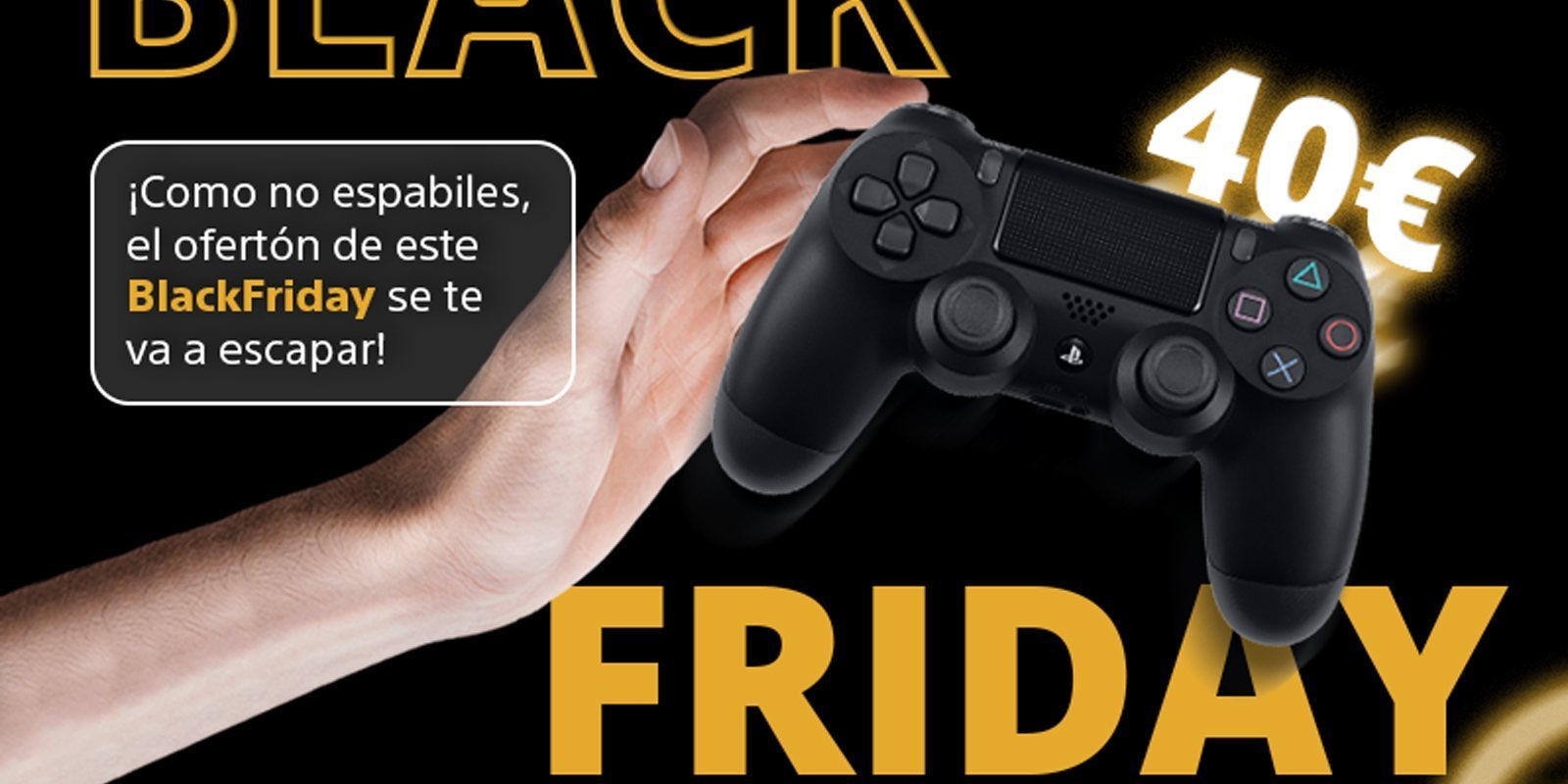 Este Black Friday disfruta de 40&#8364; de saldo para PSN con la tarjeta PlayStation