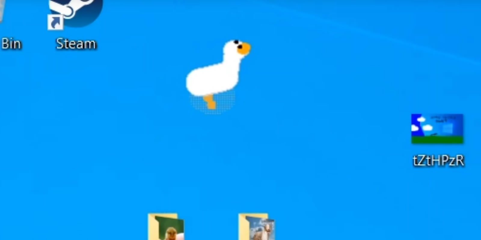 'Desktop Goose', el ganso más gamberro se pasa a molestar también en PC
