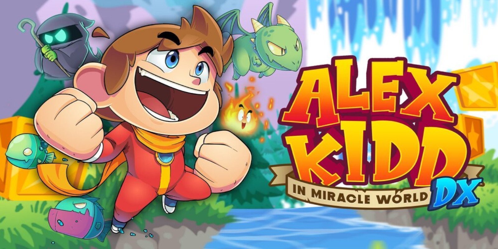 Merge Games presenta el regreso de 'Alex Kidd in Miracle World DX'