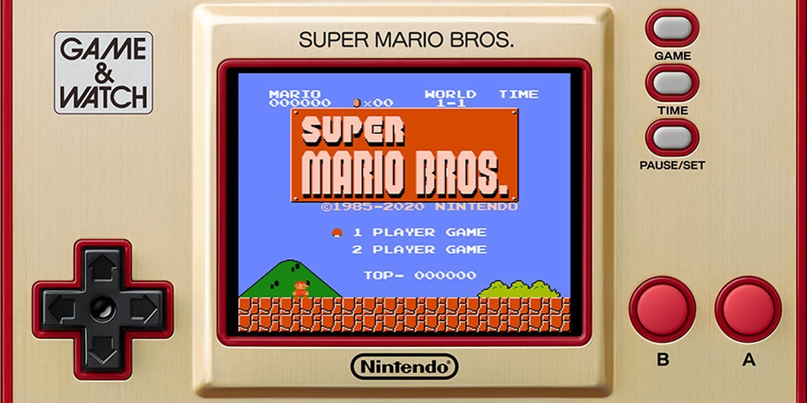 Nintendo anuncia Game & Watch: Super Mario Bros, la "consola" retro de Super Mario