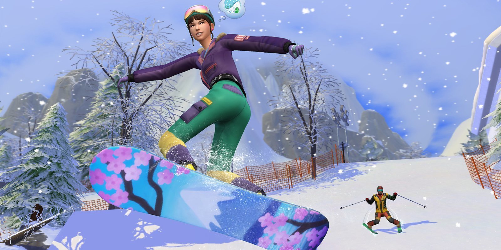 'Los Sims 4 Escapada en la Nieve' llegará el próximo mes