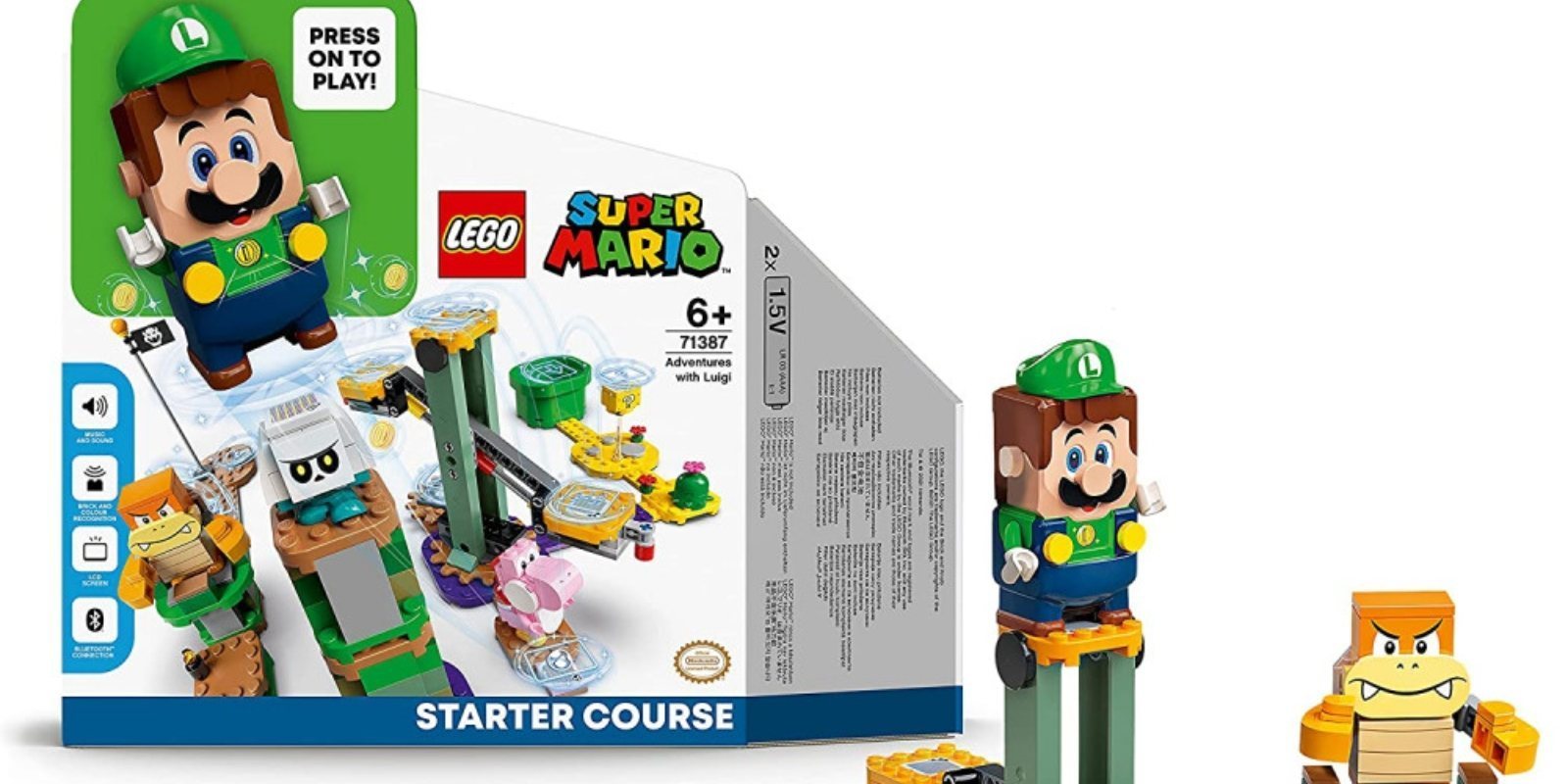 Se filtra la llegada de Luigi como nuevo set de LEGO Super Mario