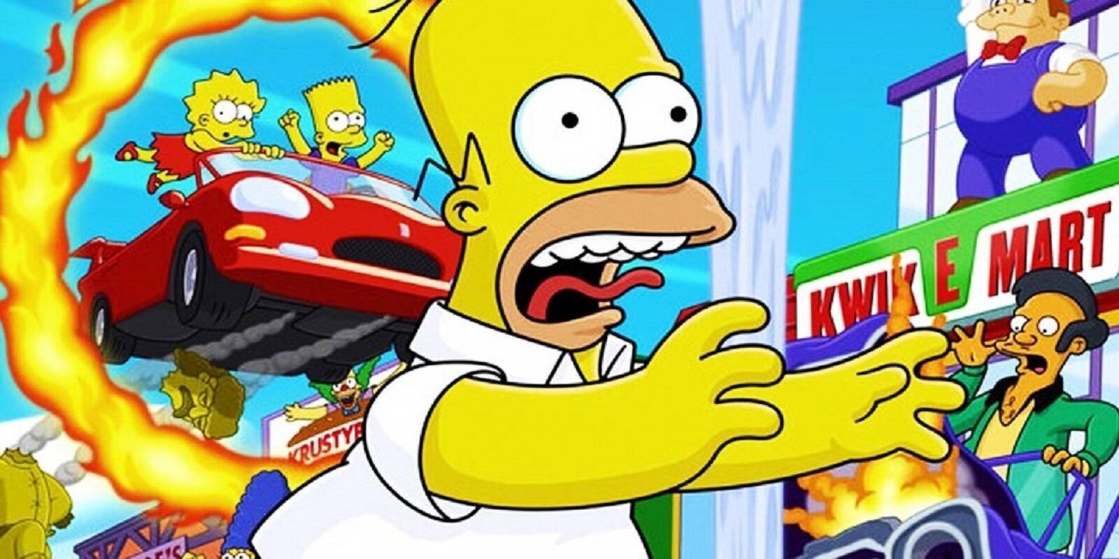 Un modder remasteriza 'The Simpsons Hit & Run' con Unreal Engine 5