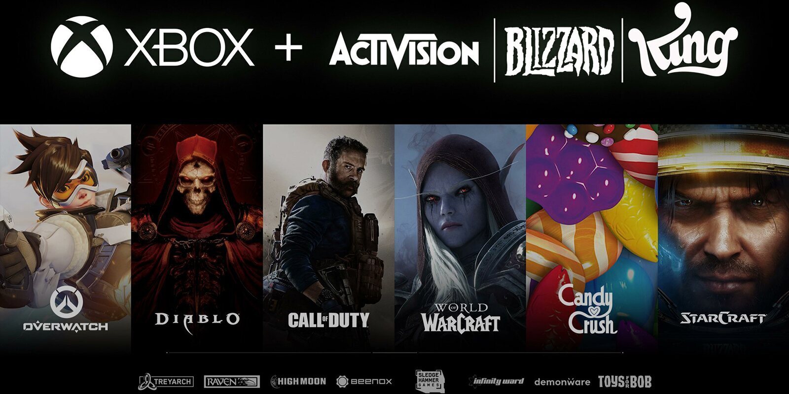 Microsoft hace historia y compra Activision Blizzard