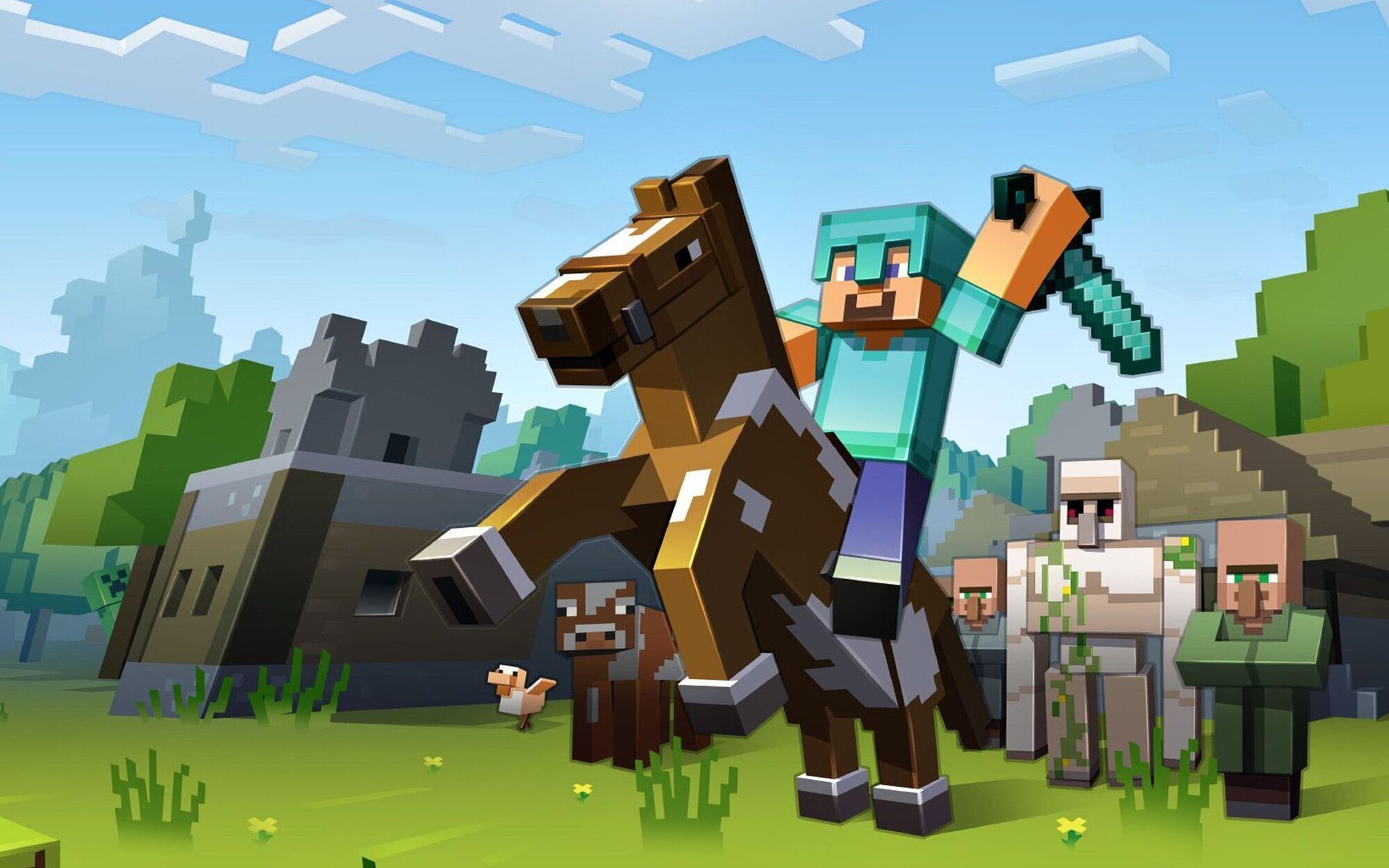 'Minecraft Legends' nos sigue trayendo lo bueno de los cubos de Mojang