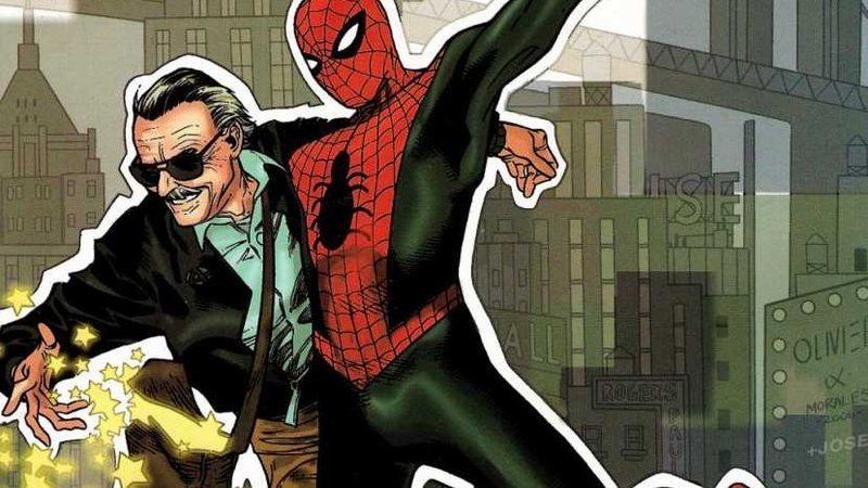 Stan Lee y Spider-Man