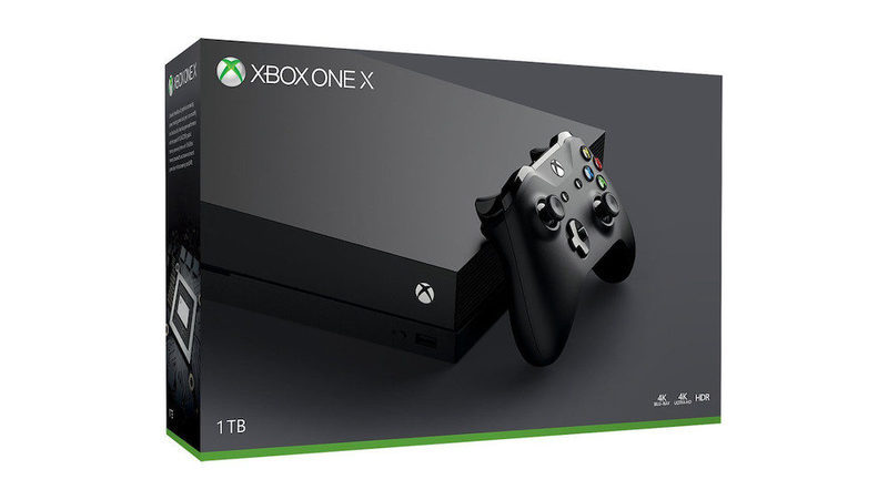 Xbox One X Caja