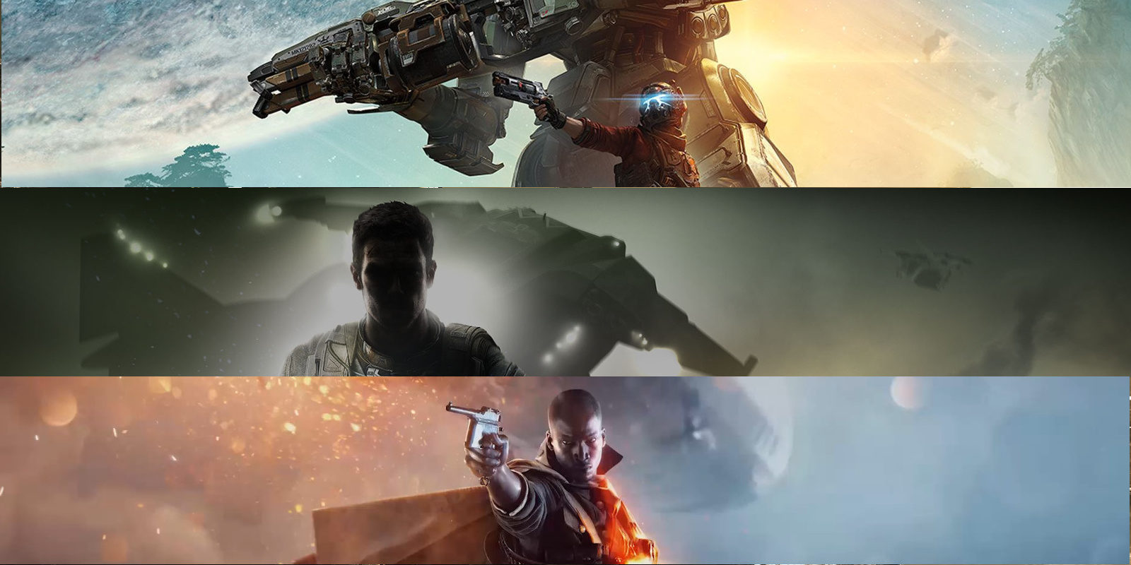 Guerra de shooters - 'Battlefield 1' vs 'Call of Duty: Infinite Warfare' vs 'Titanfall 2'