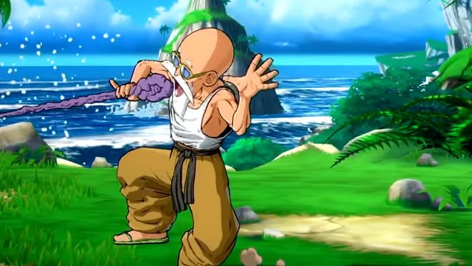 Dragon Ball Fighterz Tráiler De Anuncio Del Maestro Roshi Zonared